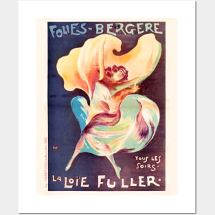 La Loie Fuller, Folies-Bergere, 1897 Posters and Art